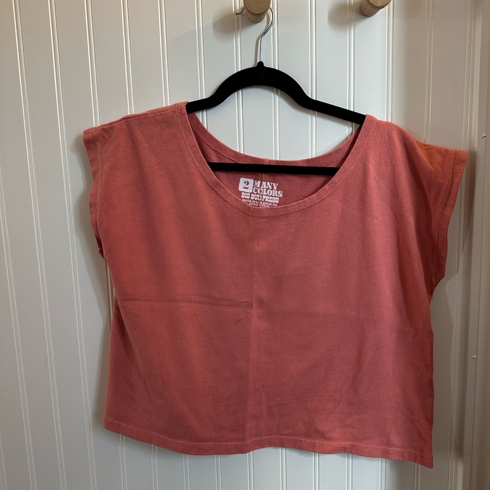 Big bud press boxy cropped top